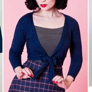 Heart of Haute Sweet Sweater Navy Blue